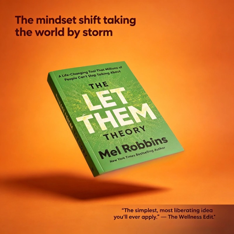 Health & Wellness Website - 「Let Them Theory」（メル・ロビンズ著） 個人成長のための生活変革ツール 自己改善 メンタルヘルス