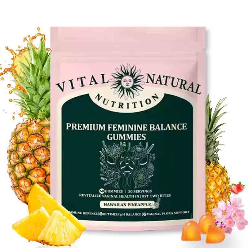 Health Wellness Gummies - 女性の健康とウェルネスのためのプレミアムフェミニンバランスグミ、免疫サポート、健康的な膣を促進、60粒入り