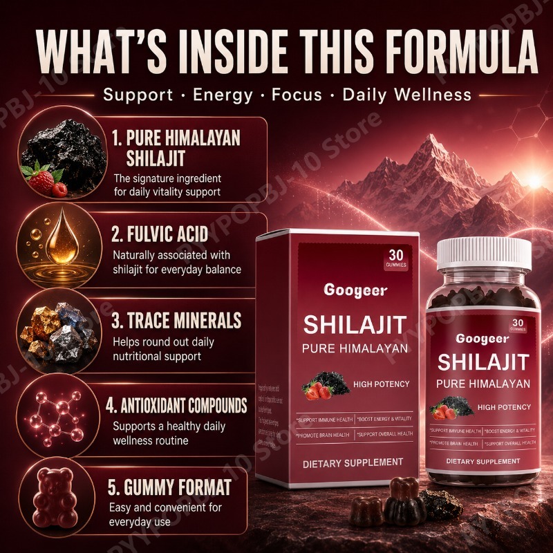 Health Wellness Gummies - グーガー シラジット グミ 純粋ヒマラヤ産 高濃度 免疫力サポート