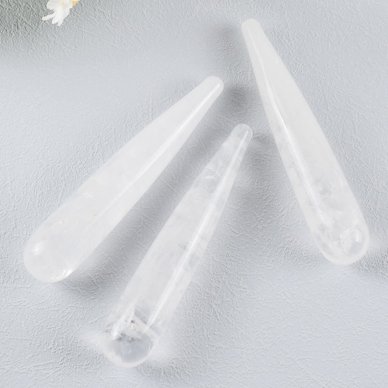 天然翡翠石の顔と目のマッサージスティック、gua sha,鍼 - Jade Gua Sha Tool のレビューと価格