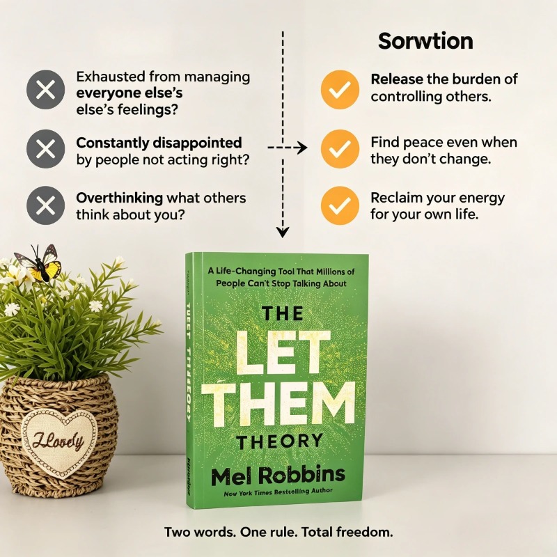 「Let Them Theory」（メル・ロビンズ著） 個人 - Health & Wellness Website のレビューと価格