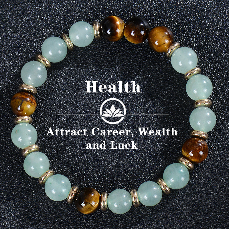 6 個チャクラ健康ブレスレットバランシング混合宝石伸縮性ウェ - Health Wellness Bracelet のレビューと価格