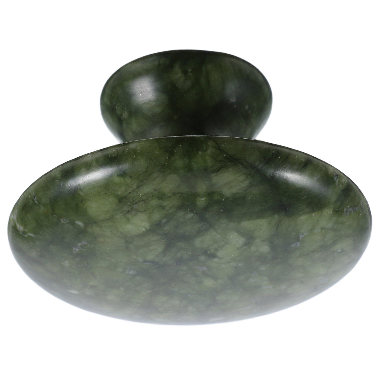 マッシュルーム型グアシャマッサージストーン、ジェイド製スムー - Jade Gua Sha Tool のレビューと価格