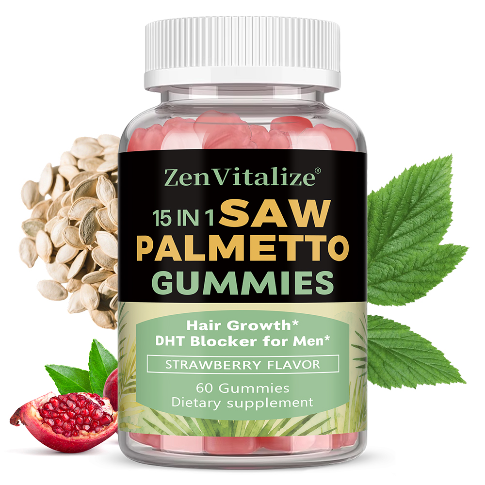 男性用ノコギリソウグミ、DHTブロッカーは前立腺の健康、尿路 - Health Wellness Gummies のレビューと価格