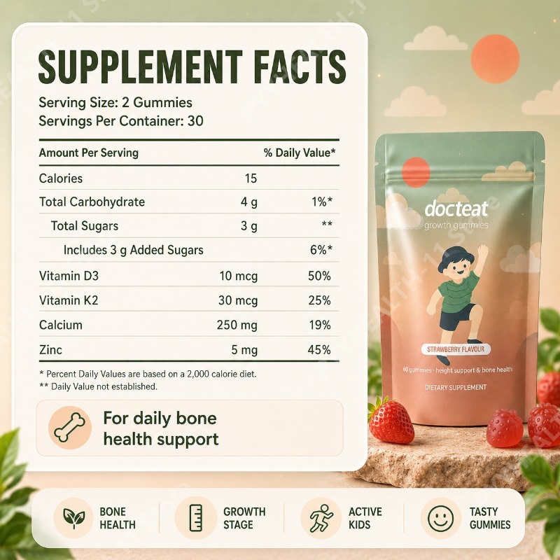 子供用カルシウムグミ ビタミンD3 K2サプリメント ストロ - Health Wellness Gummies のレビューと価格
