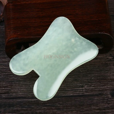 砂の板,大きな四角い首と三角形の実用的なツール,特別な翡翠の - Jade Gua Sha Tool のレビューと価格