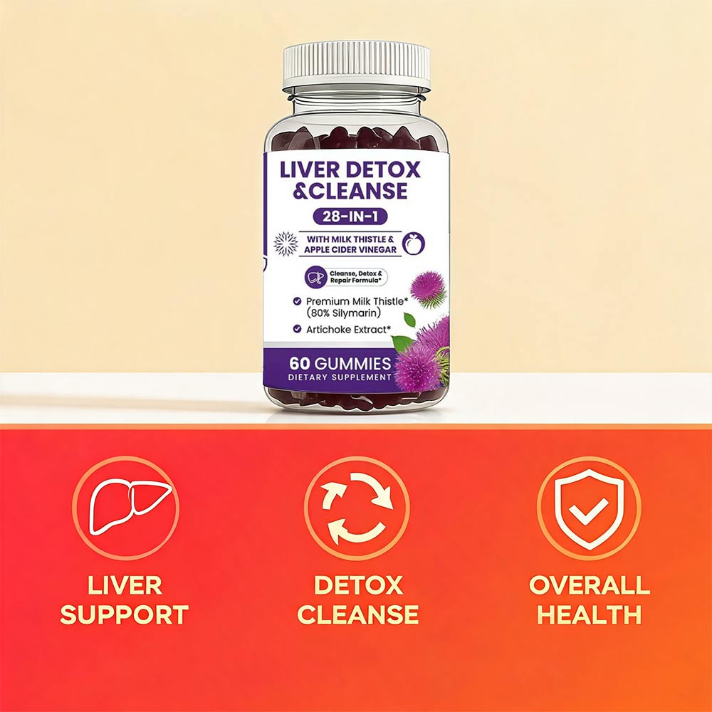 ミルクシスル肝臓サポートグミ 28種類のハーブブレンド アッ - Health Wellness Gummies のレビューと価格