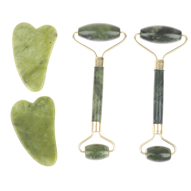 1ピースのマッサージブラシ,翡翠,あごひげ,鍼治療,スパ用マ - Jade Gua Sha Tool のレビューと価格