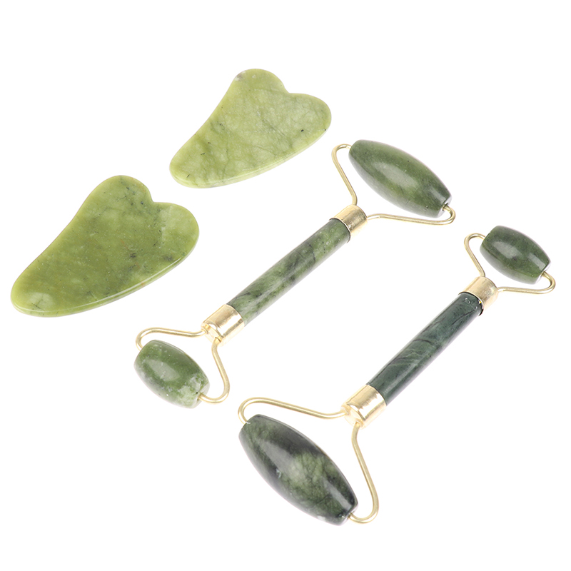 1ピースのマッサージブラシ,翡翠,あごひげ,鍼治療,スパ用マ - Jade Gua Sha Tool のレビューと価格