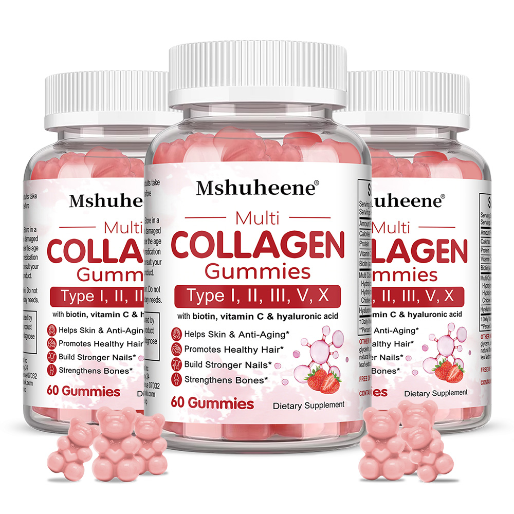 コラーゲン複合グミ、ビオチン＆ビタミンC配合、肌、髪、爪、関 - Health Wellness Gummies のレビューと価格