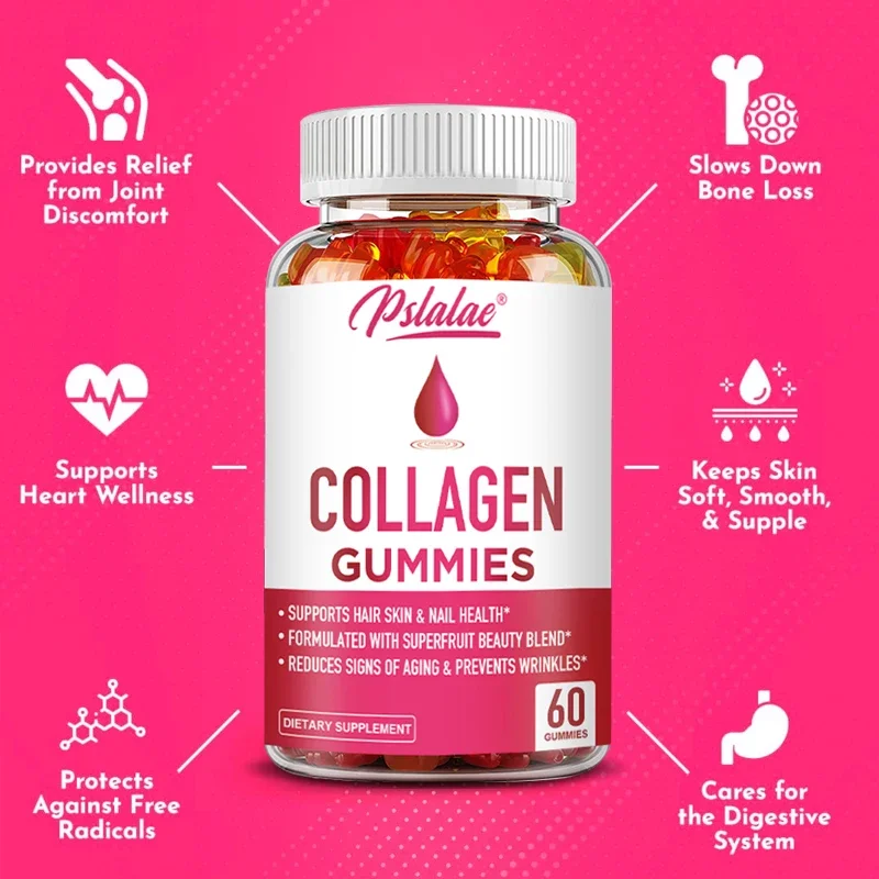 コラーゲングミ - 全体的な健康、肌の輝き、アンチエイジング - Health Wellness Gummies のレビューと価格