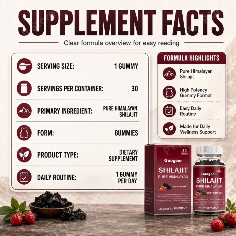 グーガー シラジット グミ 純粋ヒマラヤ産 高濃度 免疫力サ - Health Wellness Gummies のレビューと価格