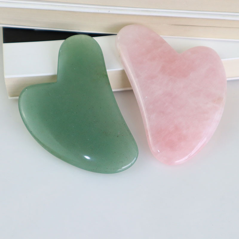 ヒスイguashaマッサージツール天然石スクレーパー中国gu - Jade Gua Sha Tool のレビューと価格