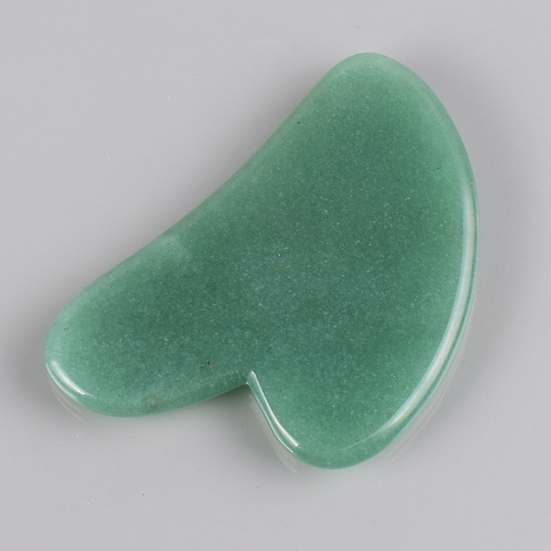 ヒスイguashaマッサージツール天然石スクレーパー中国gu - Jade Gua Sha Tool のレビューと価格