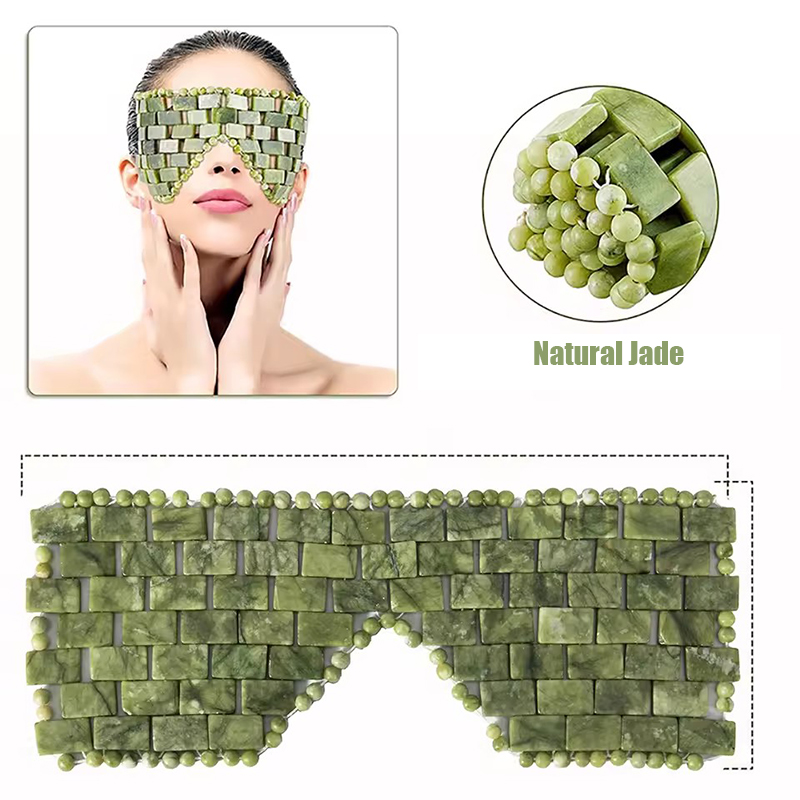 天然 Xiuyan 翡翠フェイシャルマスクガッシュスクレーパ - Jade Gua Sha Tool のレビューと価格