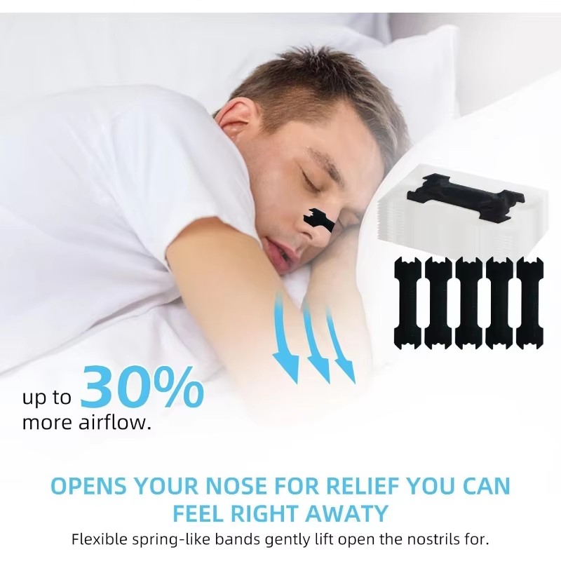 10-100 個のいびき防止ストリップ、呼吸が容易になり、呼 - Health & Wellness Website のレビューと価格