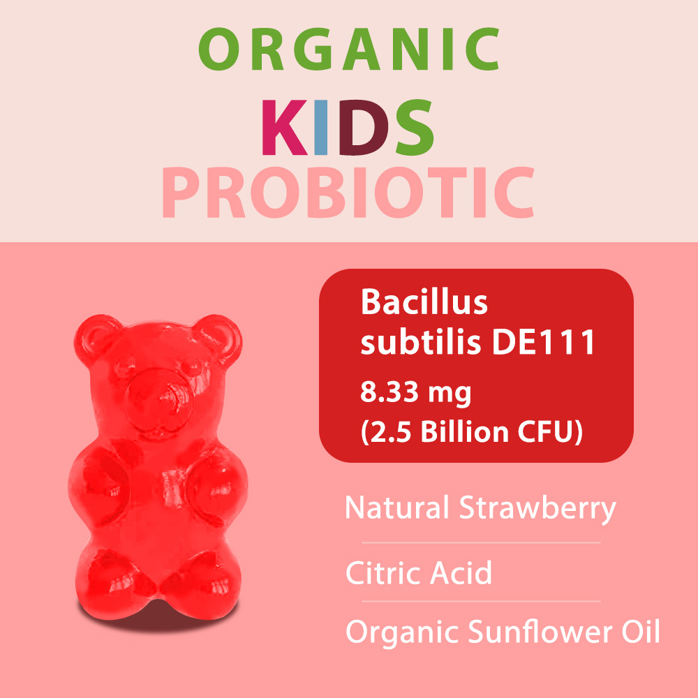 天然オーガニックプロバイオティクスグミ（イチゴ味）、子供向け - Health Wellness Gummies のレビューと価格