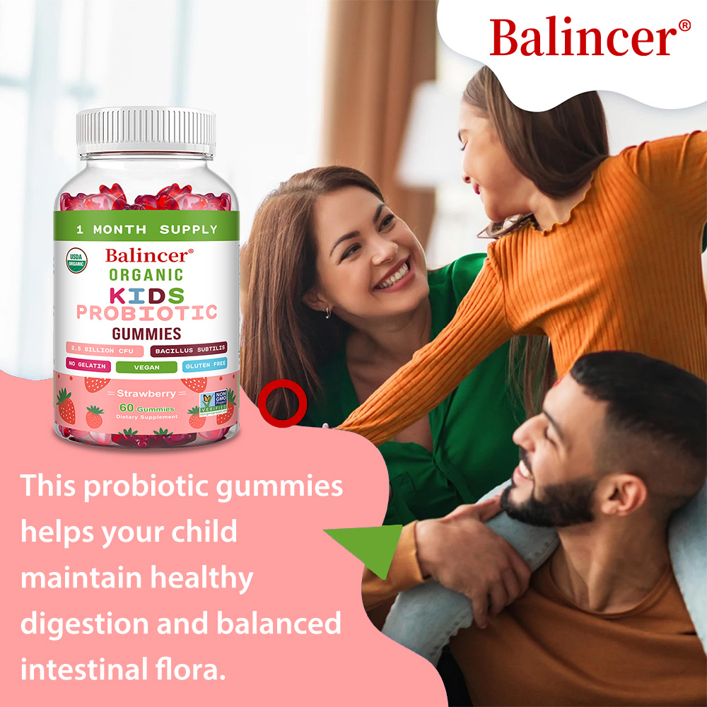 天然オーガニックプロバイオティクスグミ（イチゴ味）、子供向け - Health Wellness Gummies のレビューと価格